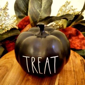 Halloween Black mini Rae Dunn pumpkin